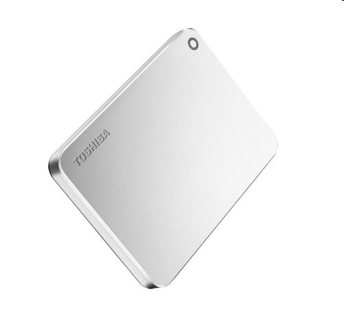 1TB Külső HDD 2,5  Toshiba Canvio Premium Mac Ezüst USB3.0 ~5Gbps aluminium met fotó, illusztráció : HDTW110ECMAA