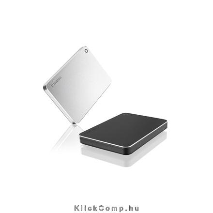 2TB Külső HDD 2,5  USB3.0 Toshiba Canvio Premium Mac Ezüst fotó, illusztráció : HDTW120ECMCA