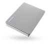 1TB Külső HDD 2.5" USB3.2 Gen 1 Mac kompatibilis Toshiba Canvio Flex Ezüst