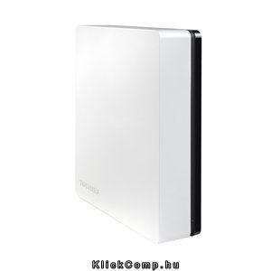 3TB Külső HDD 3.5  USB3.0 Toshiba Canvio Desk Fekete-Fehér fotó, illusztráció : HDWC130EW3J1