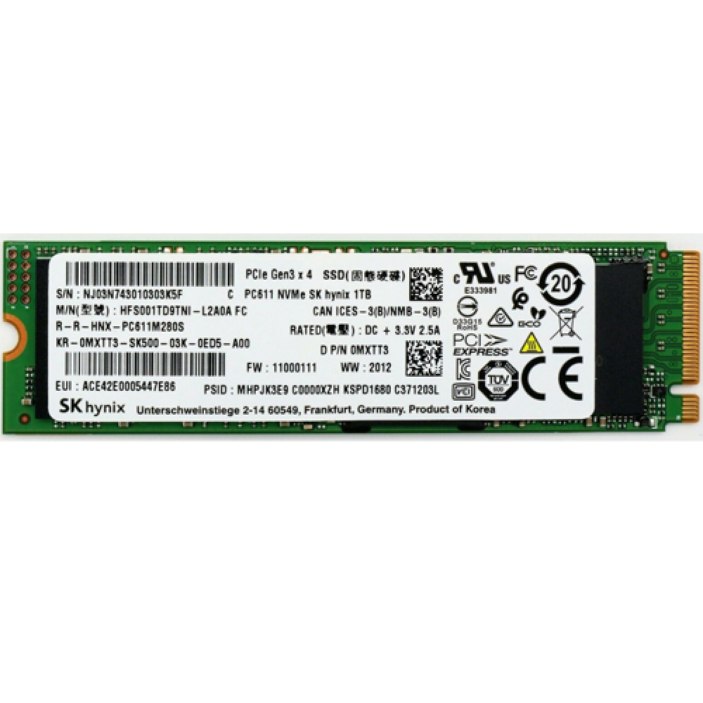 512GB SSD M.2 Hynix SK - Már nem forgalmazott termék fotó, illusztráció : HFS512GD9TNG-L-2A0A