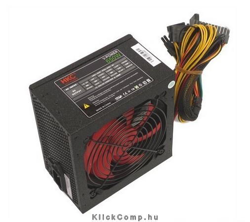 V-POWER 650 650W 12 cm ventillátorral tápegység fotó, illusztráció : HKC-10779