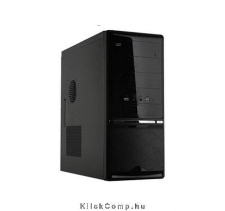 Z1 430W 12cm fekete mikroATX ház fotó, illusztráció : HKC-15021