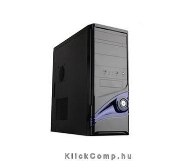 3015DB 400W 8cm fekete mikroATX ház fotó, illusztráció : HKC-8173
