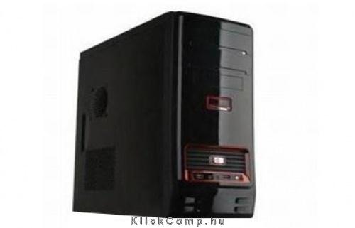 3022DR 400W 8cm fekete mikroATX ház fotó, illusztráció : HKC-8176