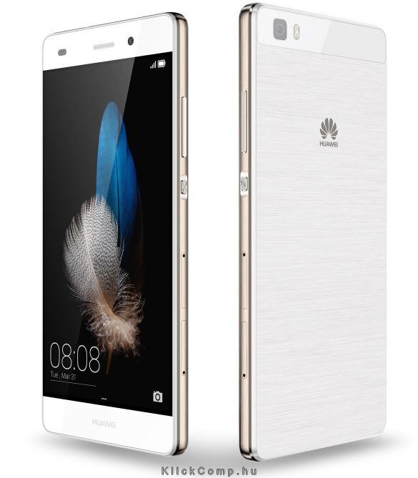Dual sim mobiltelefon Huawei P8 Lite 16GB Fehér fotó, illusztráció : HP8L_W16DS