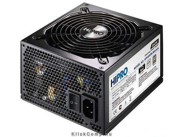 850W Akt.PFC 80+ 13,5cm ventillátorral moduláris Adrenalin dobozos fotó, illusztráció : HPH850W-MODULE