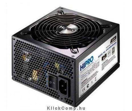 700W Akt.PFC 80+ 12cm ventillátorral dobozos tápegység 3 év fotó, illusztráció : HPP700W-B