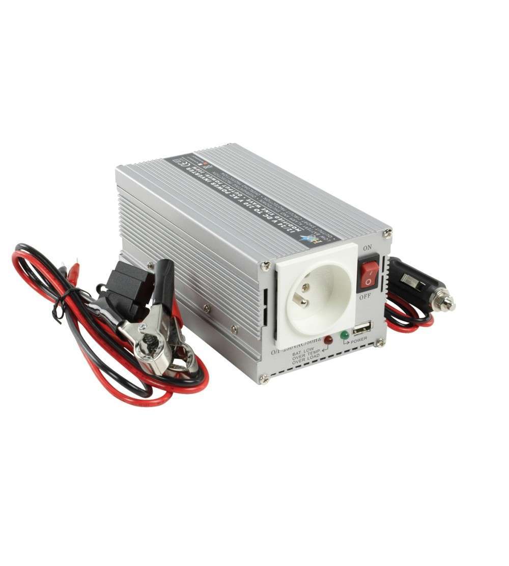 INVERTER 24 V + USB fotó, illusztráció : HQ-INV300WU-24