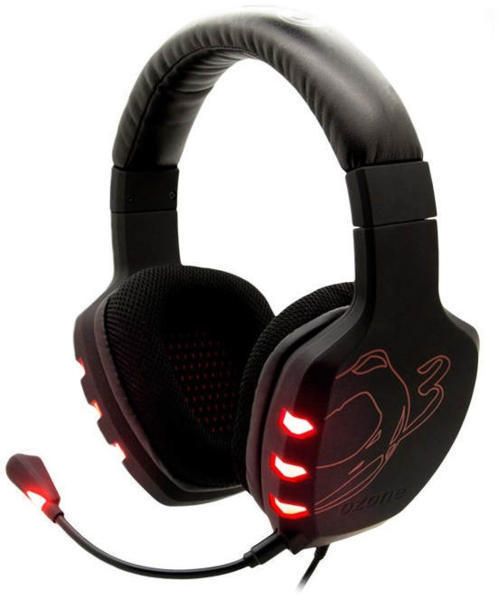 Headset RAGE 7HX Gaming Fekete fotó, illusztráció : HSOZ437