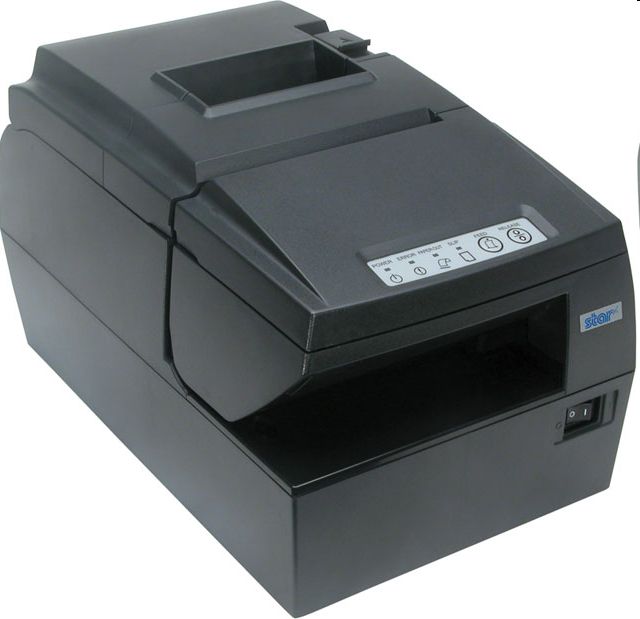 Star HSP7000 Hybrid POS nyomtató Blokk-Nyomtató, USB, vágó, grafit fotó, illusztráció : HSP7743U-G