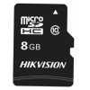8GB Memória-kártya micro SDHC Class10 Hikvision HS-TF-C1-8GB-AN Technikai adatok