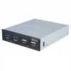 Usb hub 2 port usb3.0 és 2 port usb2.0 3.5" HUAK206 Technikai adatok