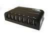 7 portos USB HUB tápegységgel