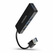 USB Hub 4 port USB3.2 AXAGON HUE-G1A  fekete HUE-G1A fotó