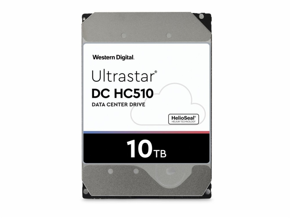 10TB 3,5  HDD SATA3 Western Digital Ultrastar DC winchester fotó, illusztráció : HUH721010ALE600