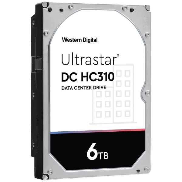 6TB 3.5  HDD NLSAS Western Digital Ultrastar DC HC310 HDD Server 256MB 7200 RPM fotó, illusztráció : HUS726T6TAL5204