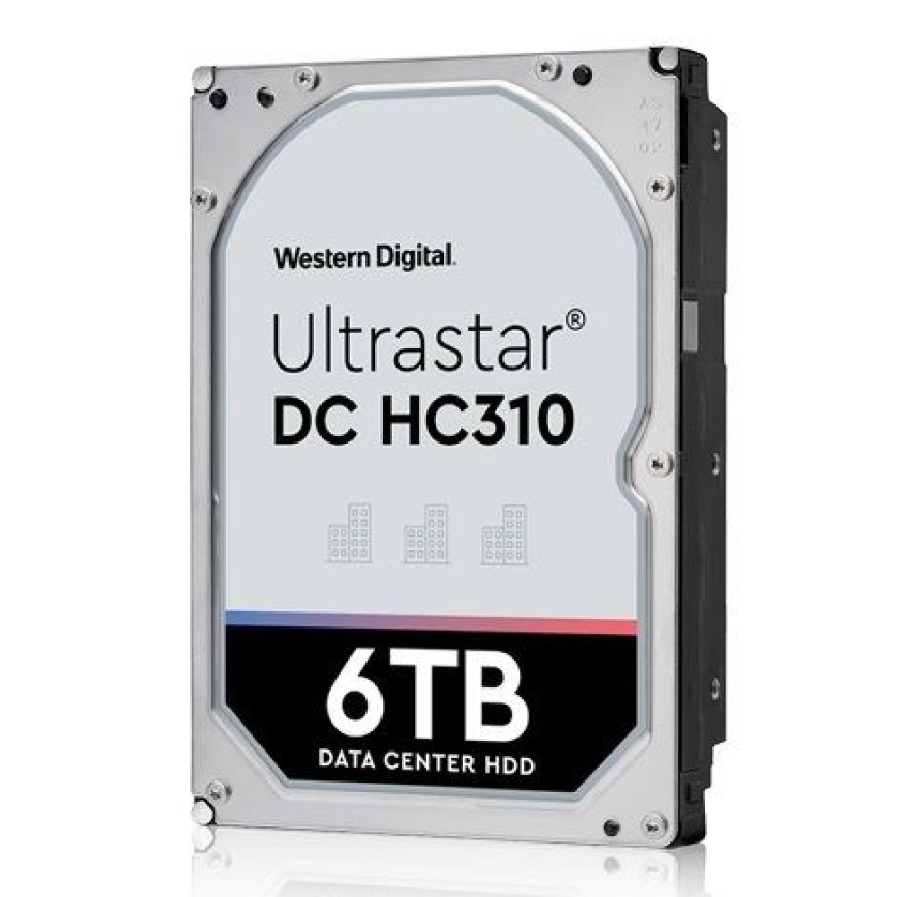 6TB 3,5  HDD SATA3 Western Digital Ultrastar DC HC310 winchester fotó, illusztráció : HUS726T6TALE6L4