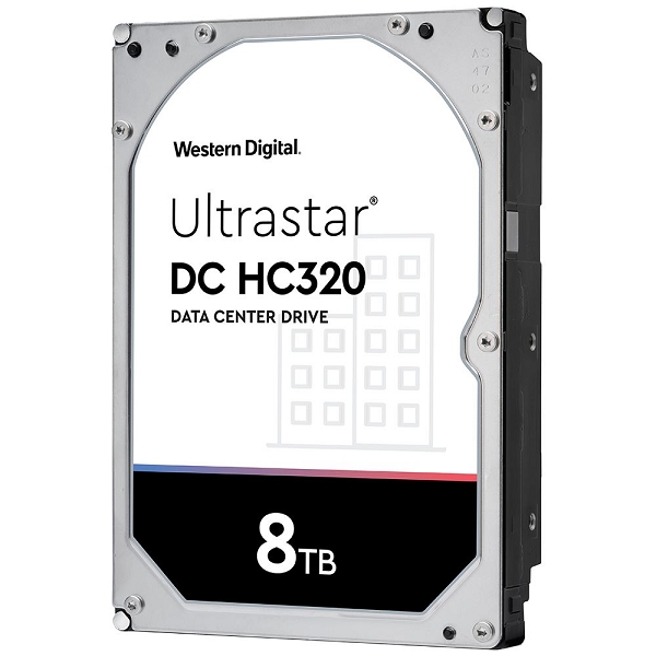 8TB 3.5  HDD SAS Western Digital Ultrastar DC HC320 HDD Server 256MB 7200RPM 51 fotó, illusztráció : HUS728T8TAL5204