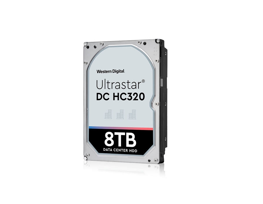 8TB 3,5  HDD SATA3 Western Digital Ultrastar DC HC320 winchester fotó, illusztráció : HUS728T8TALE6L4
