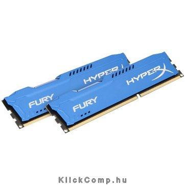 8GB DDR3 1600MHz CL10 2x4GB HyperX Fury Blue fotó, illusztráció : HX316C10FK2_8