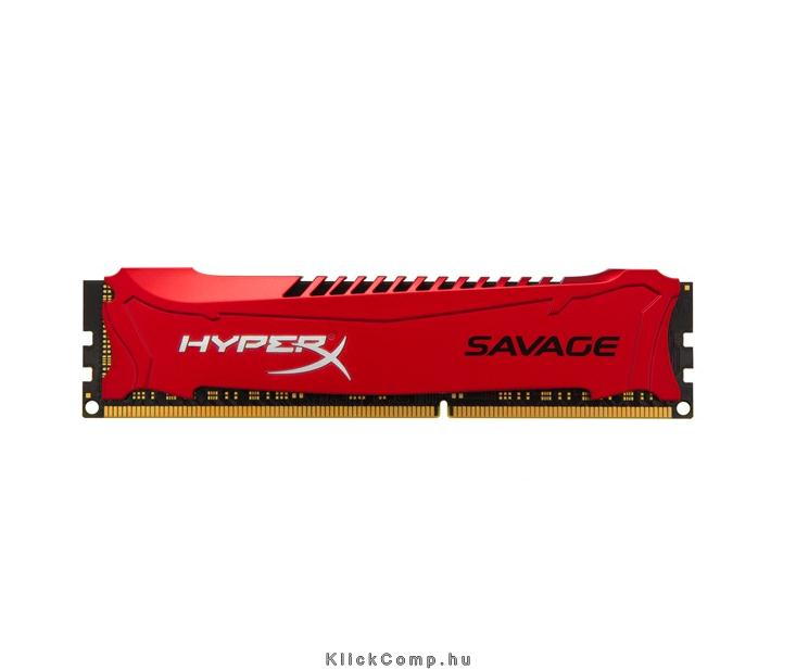 8GB DDR3 Memória 1600MHz KINGSTON HyperX Savage XMP HX316C9SR/8 fotó, illusztráció : HX316C9SR_8