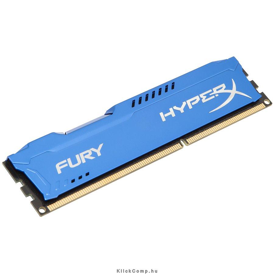 8GB DDR3 Memória 1866MHz CL10 KINGSTON HyperX Fury Blue HX318C10F/8 fotó, illusztráció : HX318C10F_8