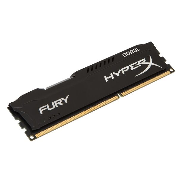4GB DDR3 memória 1866MHz Kingston HyperX FURY fekete LoVo HX318LC11FB/4 fotó, illusztráció : HX318LC11FB_4