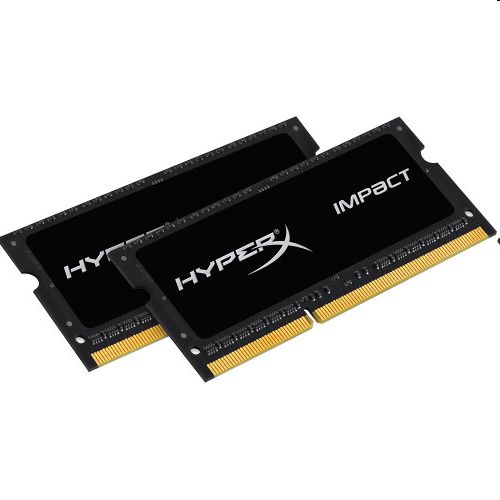 16GB DDR3 notebook memória 1866MHz (Kit! 2db 8GB) Kingston HyperX Impact HX318L fotó, illusztráció : HX318LS11IBK2_16