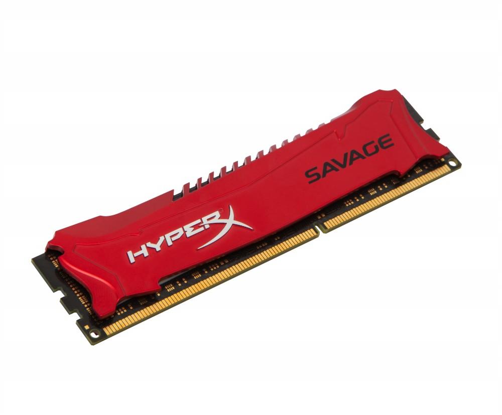 4GB DDR3 Memória 2133MHz CL11 DIMM memória KINGSTON XMP HyperX Savage HX321C11S fotó, illusztráció : HX321C11SR_4