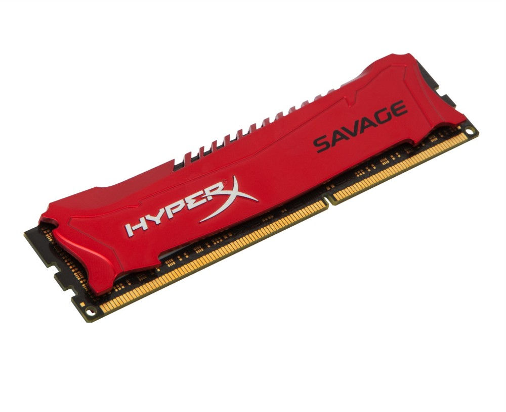 4GB DDR3 Memória 2400MHz KINGSTON HyperX Savage XMP HX324C11SR/4 fotó, illusztráció : HX324C11SR_4