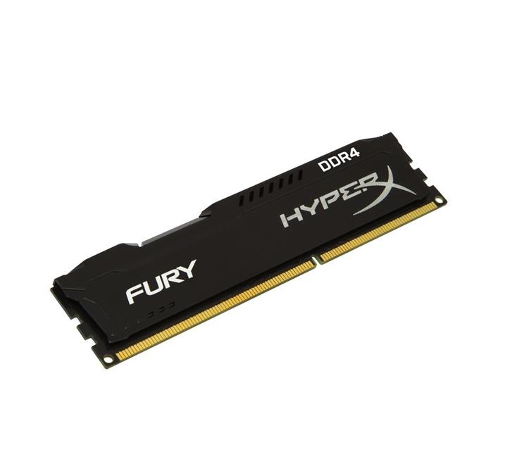 16GB DDR4 Memória 2133MHz Kit 4db 4GB memória KINGSTON HyperX FURY fekete HX421 fotó, illusztráció : HX421C14FBK4_16