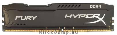 16GB DDR4 Memória 2133MHz CL14 DIMM KINGSTON HYPERX Fury Black Series fotó, illusztráció : HX421C14FB_16