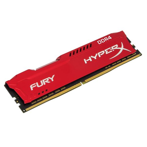 8GB DDR4 memória 2400MHz 1Rx8 Kingston HyperX FURY piros HX424C15FR2/8 fotó, illusztráció : HX424C15FR2_8