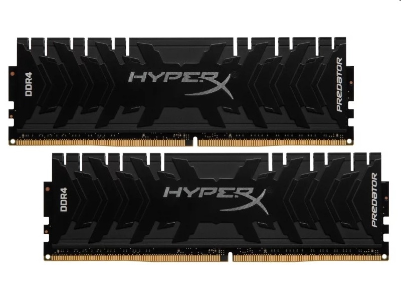 16GB DDR4 memória 2666MHz Kit 2db 8GB Kingston HyperX Predator XMP fotó, illusztráció : HX426C13PB3K2_16