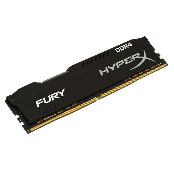 8GB DDR4 memória 2666MHz Kingston HyperX FURY fekete HX426C16FB2/8 fotó, illusztráció : HX426C16FB2_8
