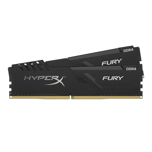 8GB DDR4 memória 2666MHz Kingston HyperX FURY fekete fotó, illusztráció : HX426C16FB3K2_8
