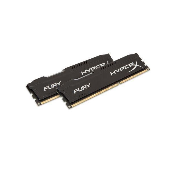 32GB DDR4 memória 2666MHz Kingston HyperX FURY fekete (HX426C16FBK2/32) (Kit 2d fotó, illusztráció : HX426C16FBK2_32
