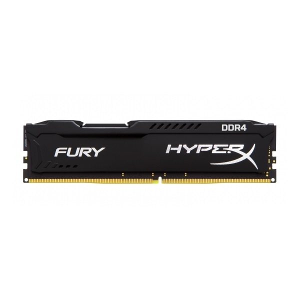 8GB DDR4 memória 2933MHz 1Rx8 (HX429C17FB2/8) Kingston HyperX FURY fekete fotó, illusztráció : HX429C17FB2_8