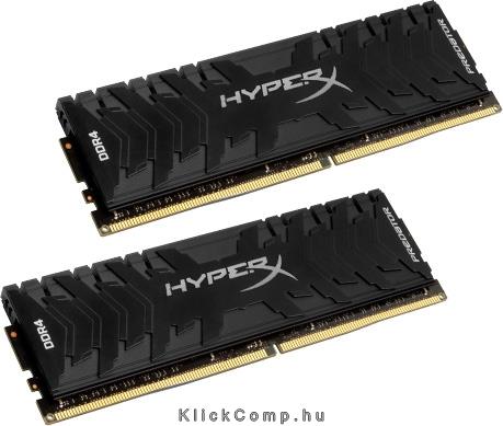 32GB DDR4 Memória 3000MHz CL15 DIMM (Kit of 2) KINGSTON HYPERX Predator fotó, illusztráció : HX430C15PB3K2_32