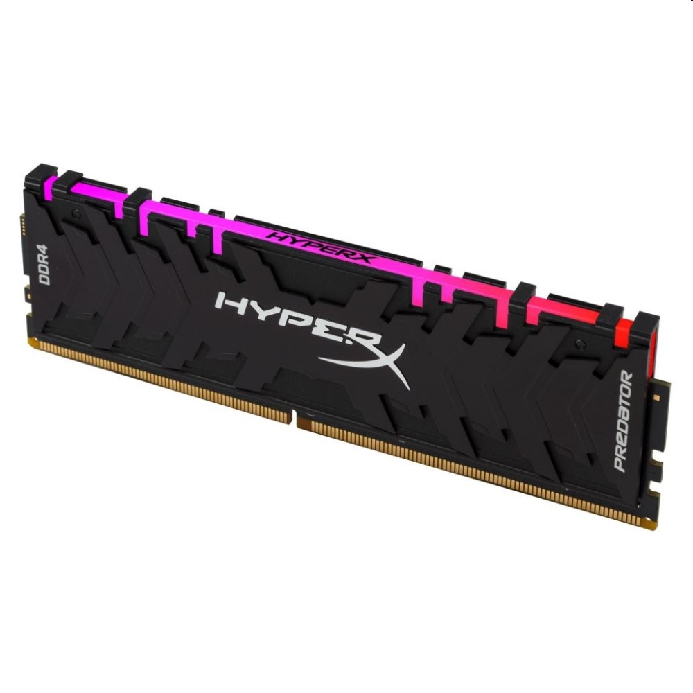 8GB DDR4 memória 3200MHz Kingston HyperX Predator RGB XMP fotó, illusztráció : HX432C16PB3A_8