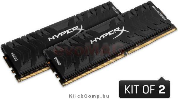 16GB DDR4 Memória 3333MHz CL16 DIMM (Kit of 2) KINGSTON HYPERX Predator fotó, illusztráció : HX433C16PB3K2_16