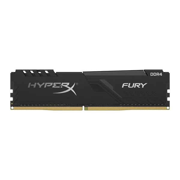 8GB DDR4 memória 3733MHz 1Rx8 Kingston HyperX FURY fekete fotó, illusztráció : HX437C19FB3_8