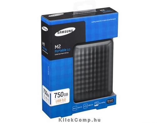 M2 külső HDD, 2,5 , 750GB, USB 3.0, Fekete fotó, illusztráció : HX-M750TAB-G