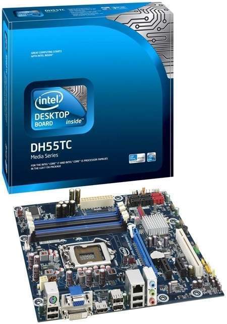 Intel Alaplap H55TC uATX Bulk LGA1156/i5 fotó, illusztráció : INBH55TC