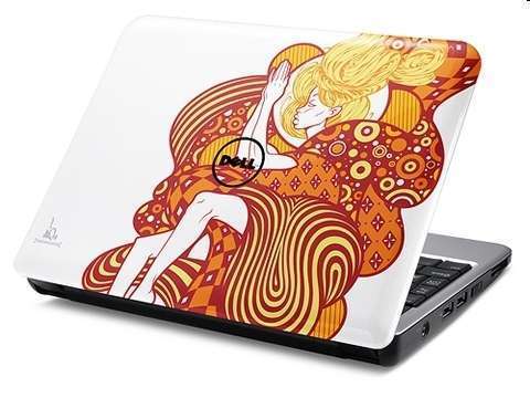 Dell Inspiron Mini 10 Orange HD ready netbook Atom Z530 1.6GHz 1G 160G 6cell XP fotó, illusztráció : INSP1010-12