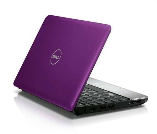 Dell Inspiron Mini 10 Purple HD ready netbook Atom Z530 1.6GHz 1G 160G 6cell XP fotó, illusztráció : INSP1010-13