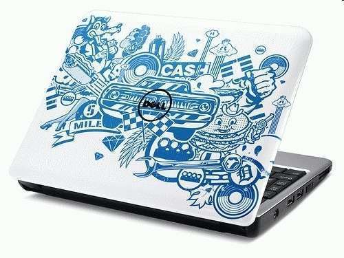 Dell Inspiron Mini 10 StickBlue HD ready netbook Atom Z530 1.6GHz 1G 160G 6cell fotó, illusztráció : INSP1010-14