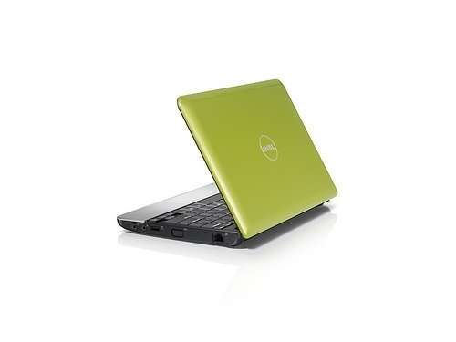 Dell Inspiron Mini 10v Green netbook Atom N270 1.6GHz 1G 160G W7S HUB 5 m.napon fotó, illusztráció : INSP1011-27
