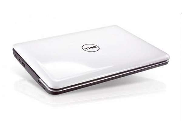 Dell Inspiron Mini 10 White netbook Atom N450 1.66GHz 2GB 250G W7S HUB 5 m.napo fotó, illusztráció : INSP1012-12